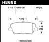 Hawk Performance HB662N.587 HP Plus Disc Brake Pad