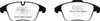 EBC UD1869 Ultimax2 Brake Pad Sets- UD1869
