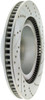 StopTech 227.44156R Select Sport Cross-Drilled And Slotted Disc Brake Rotor