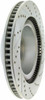 StopTech 227.44156R Select Sport Cross-Drilled And Slotted Disc Brake Rotor
