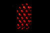 ANZO 2004-2015 Nissan Titan LED Taillights Black