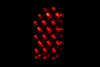 ANZO 2004-2015 Nissan Titan LED Taillights Black