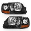 Anzo USA 111460 Crystal Headlight Set Fits 97-03 F-150