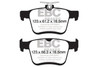 EBC DP32153C Redstuff Brake Pad Sets- DP32153C
