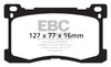 EBC Brakes DP21882 Greenstuff 2000 Series Sport Brake Pads Fits 12-16 Equus