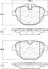 StopTech Street Brake Pads (Part# 308.1473)