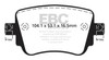 EBC Brakes DP22201 Greenstuff 2000 Series Sport Brake Pads