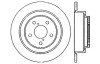 StopTech 127.47011L Sport Cross-Drilled And Slotted Disc Brake Rotor