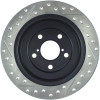 StopTech 127.47011L Sport Cross-Drilled And Slotted Disc Brake Rotor