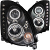 Anzo USA 121363 Projector Headlight Set w/Halo Fits 03-05 G35