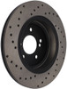 StopTech Drilled Sport Brake Rotors (Part# 128.34054L)