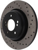 StopTech Drilled Sport Brake Rotors (Part# 128.34054L)