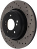 StopTech Drilled Sport Brake Rotors (Part# 128.34054L)