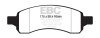 EBC Brakes DP61761/2 6000 Series Greenstuff Truck/SUV Brakes Disc Pads