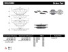 StopTech Sport Brake Pads (Part# 309.0396)