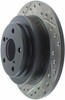 StopTech 127.47011R Sport Cross-Drilled And Slotted Disc Brake Rotor