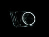 Anzo USA 121033 Crystal Headlight Set w/Halo Fits 05-09 Mustang