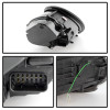 Spyder Auto 5080103 DRL LED Projector Headlights Fits 05-09 911