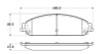 StopTech Street Brake Pads (Part# 308.1058)