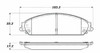 StopTech Street Brake Pads (Part# 308.1058)