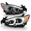 Anzo USA 121517 Projector Headlight Set Fits 14-15 6