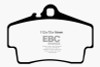 EBC Brakes DP31208C Redstuff Ceramic Low Dust Brake Pads Fits 911 Boxster Cayman
