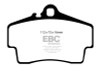 EBC Brakes DP31208C Redstuff Ceramic Low Dust Brake Pads Fits 911 Boxster Cayman