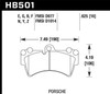 Hawk Performance HB501N.625 HP Plus Disc Brake Pad Fits 03-15 Cayenne Q7 Touareg
