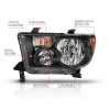 Anzo USA 111436 Crystal Headlight Set Fits 07-13 Sequoia Tundra