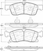 StopTech 308.14550 StopTech Street Brake Pads