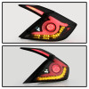 Spyder Auto 5086440 Light Bar LED Tail Lights Fits 16-19 Civic