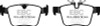 EBC DP22246 Greenstuff Brake Pad Sets- DP22246