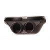 AutoMeter 18022 Mounting Solutions Dual Overhead Console Pod