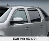 EGR 571701 SlimLine In-Channel WindowVisors Set of 4