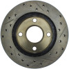 StopTech 127.61001R Sport Cross-Drilled And Slotted Disc Brake Rotor