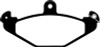 EBC DP2885 Greenstuff Brake Pad Sets- DP2885
