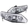 Anzo USA 121061 Projector Headlight Set w/Halo Fits 06-11 Civic