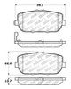 StopTech Sport Brake Pads (Part# 309.118)