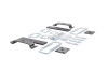 Hellwig 25318 LP Mounting Hardware Kit Fits Sierra 3500 HD Silverado 3500 HD
