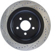 StopTech 127.61109L Sport Cross-Drilled And Slotted Disc Brake Rotor