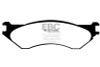 EBC Brakes DP41729R Yellowstuff Street And Track Brake Pads Fits 04-08 Ram 1500