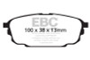 EBC Brakes DP31700C Redstuff Ceramic Low Dust Brake Pads Fits Protege Protege5