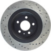 StopTech 128.33125R Sport Cross-Drilled Disc Brake Rotor Fits 08-11 S4 S5