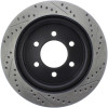StopTech 127.65153R Sport Cross-Drilled And Slotted Disc Brake Rotor
