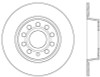 StopTech 128.33131R Sport Cross-Drilled Disc Brake Rotor