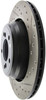 StopTech 127.34054L Sport Cross-Drilled And Slotted Disc Brake Rotor Fits M3 M5