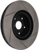StopTech 126.47022SR Sport Slotted Disc Brake Rotor Fits 05-17 Impreza WRX STI