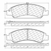 StopTech 308.13630 StopTech Street Brake Pads