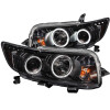Anzo USA 121280 Projector Headlight Set w/Halo Fits 08-10 xB