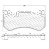 StopTech Street Brake Pads (Part# 308.1291)